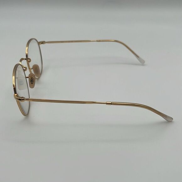 RAYBAN GOLD WIRE ROUND METAL OPTIC EYE GLASSES - Picture 3 of 12